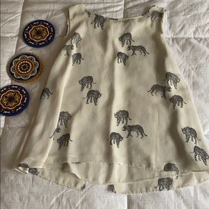 Forever 21 Leopard blouse
